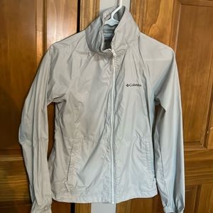 Columbia wind breaker jacket with hood. Women’s XS.